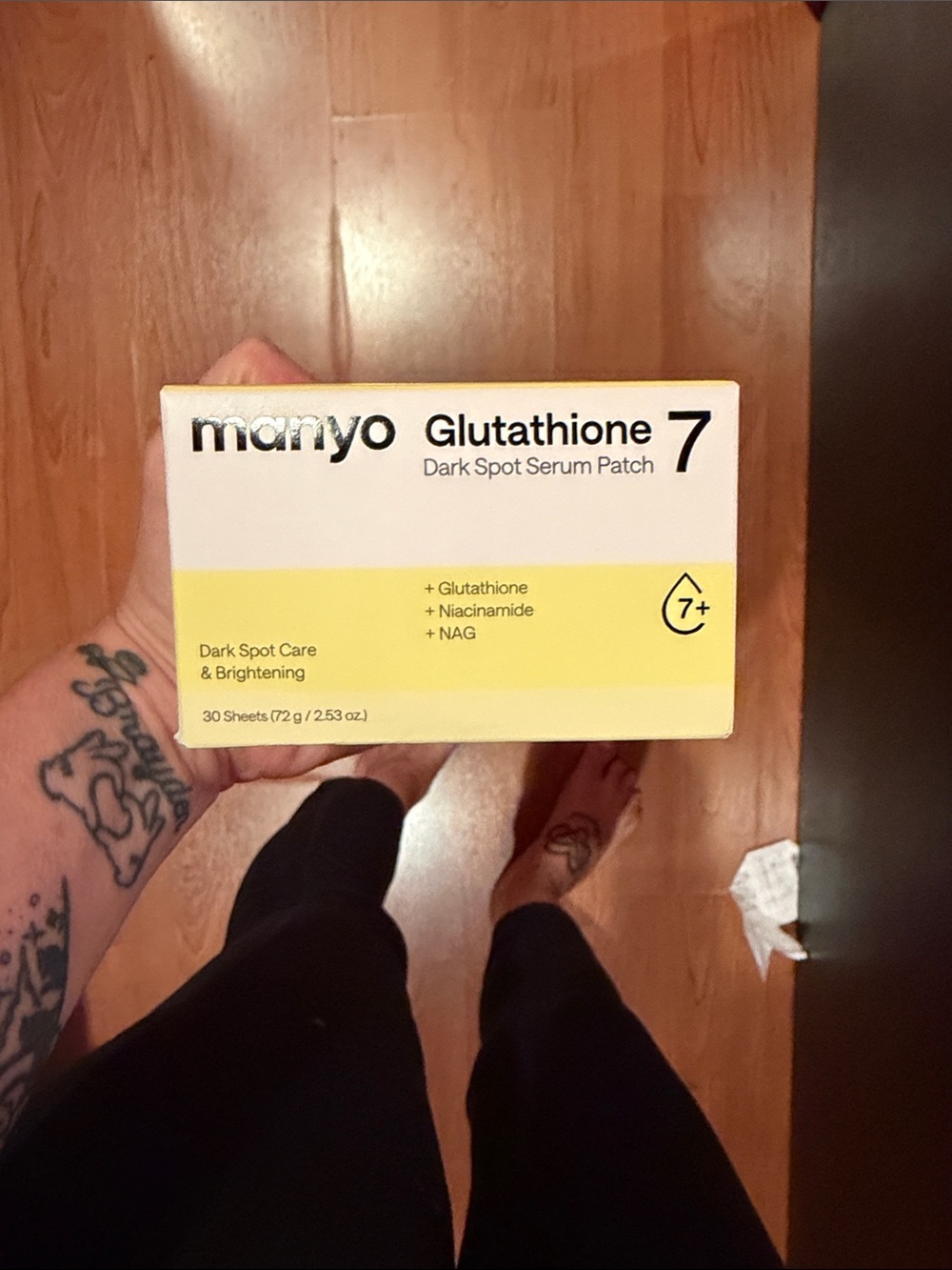 manyo Glutathione 7 Dark Spot Serum Patch